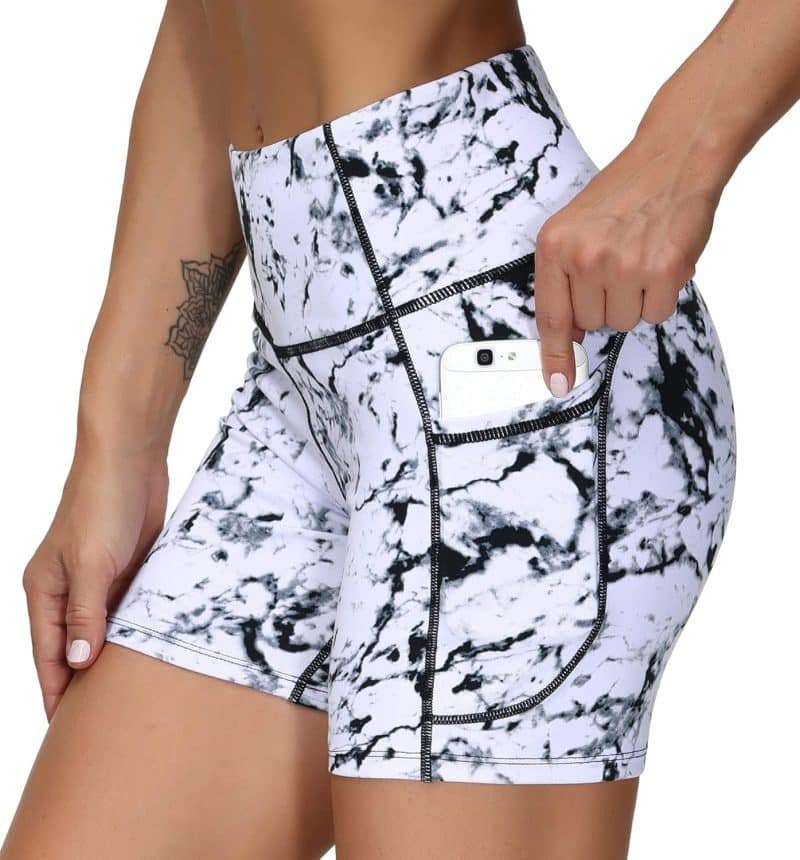 THE GYM PEOPLE Tummy Control Yoga Shorts - Image 98