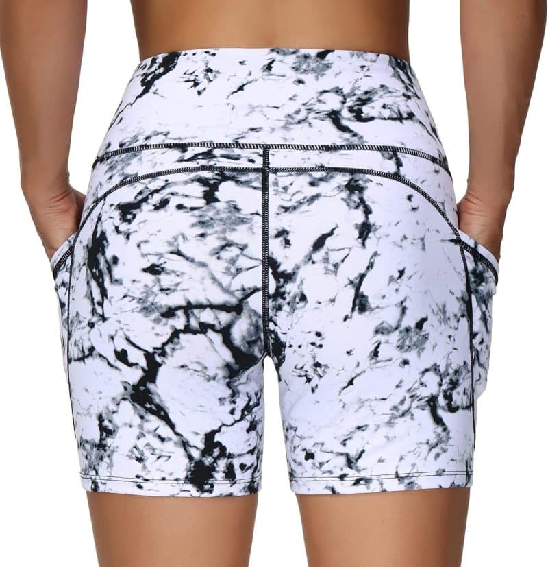 THE GYM PEOPLE Tummy Control Yoga Shorts - Image 100