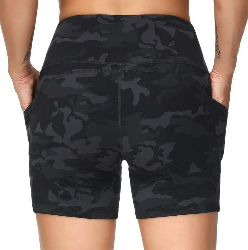THE GYM PEOPLE Tummy Control Yoga Shorts - Image 106