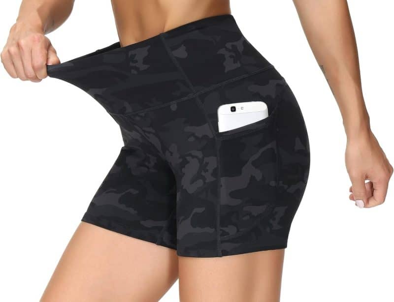 THE GYM PEOPLE Tummy Control Yoga Shorts - Image 107