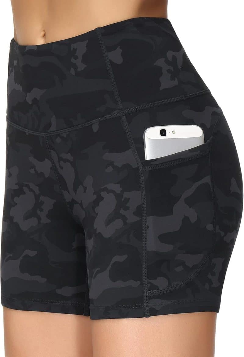 THE GYM PEOPLE Tummy Control Yoga Shorts - Image 108