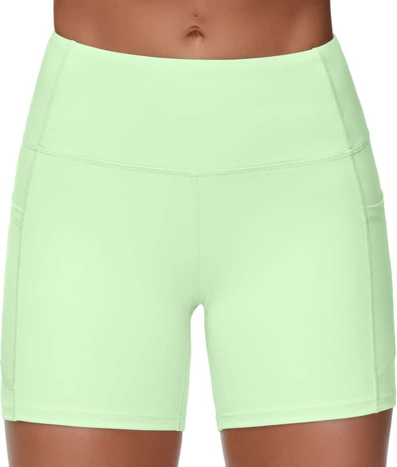 THE GYM PEOPLE Tummy Control Yoga Shorts - Image 113