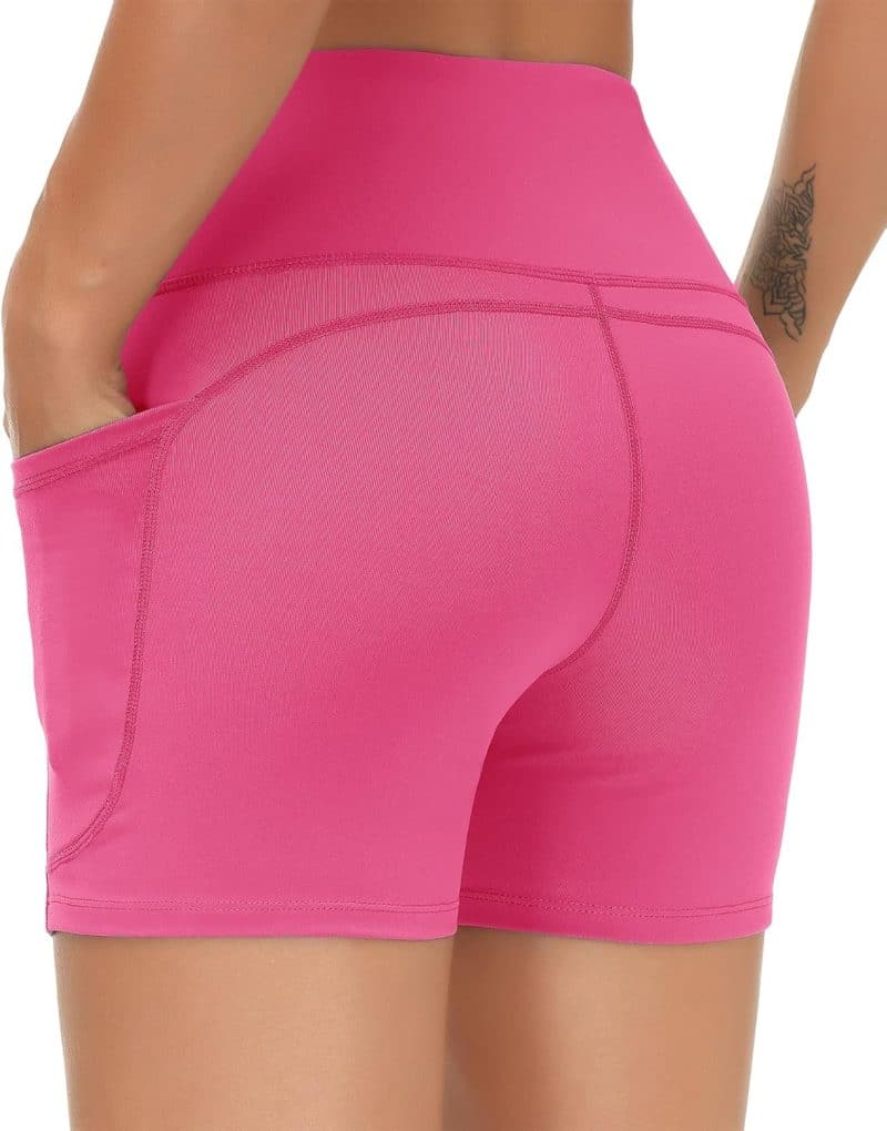 THE GYM PEOPLE Tummy Control Yoga Shorts - Image 118