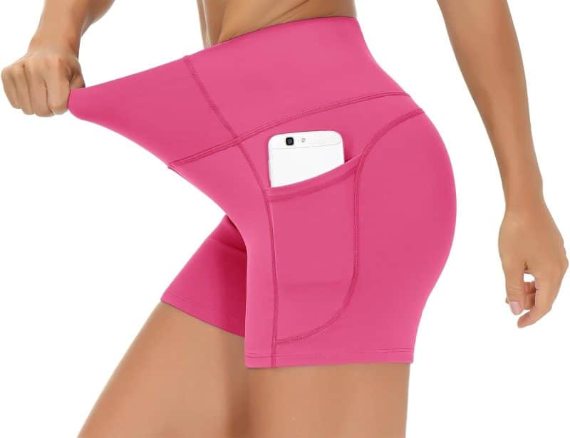 THE GYM PEOPLE Tummy Control Yoga Shorts - Image 120
