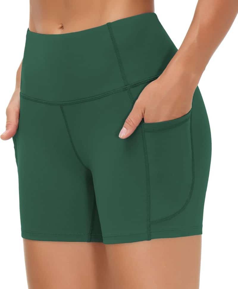 THE GYM PEOPLE Tummy Control Yoga Shorts - Image 136