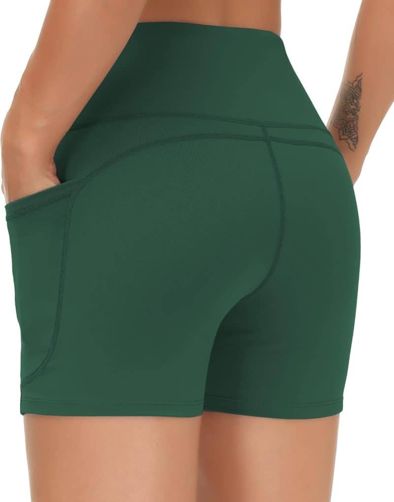 THE GYM PEOPLE Tummy Control Yoga Shorts - Image 139