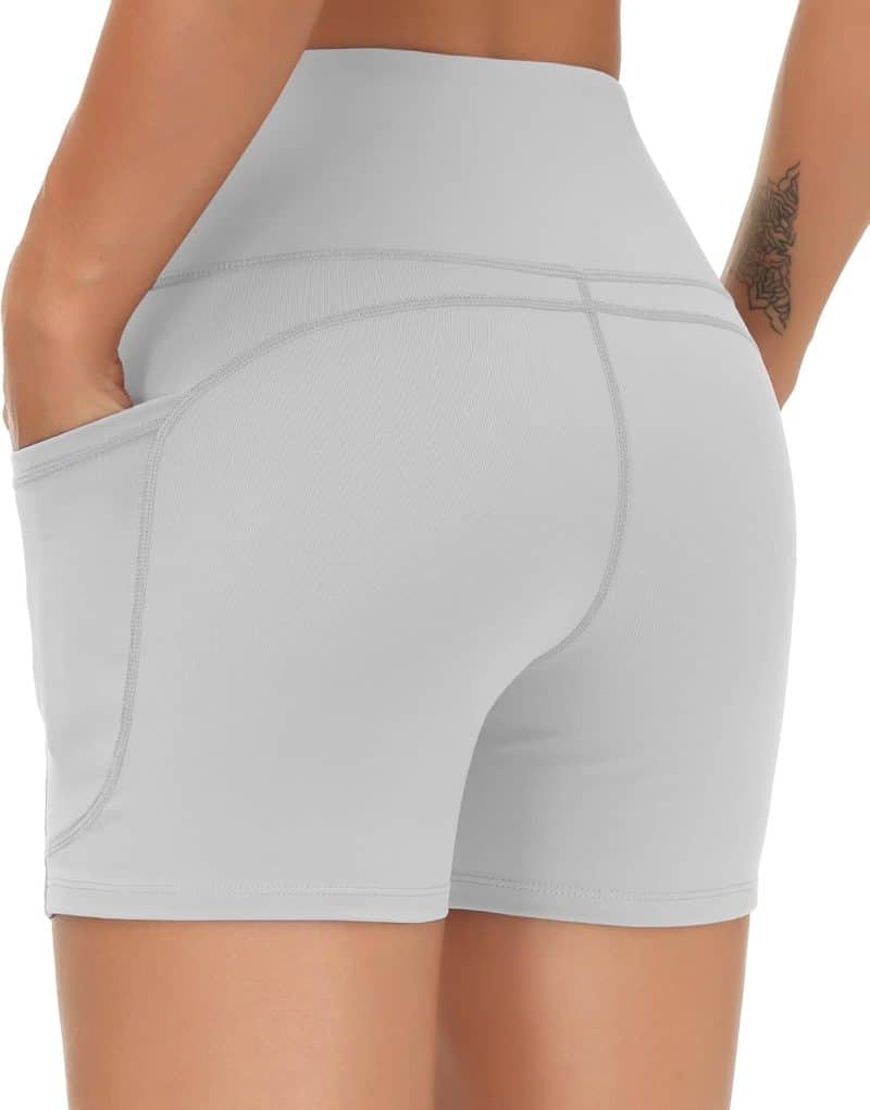 THE GYM PEOPLE Tummy Control Yoga Shorts - Image 145