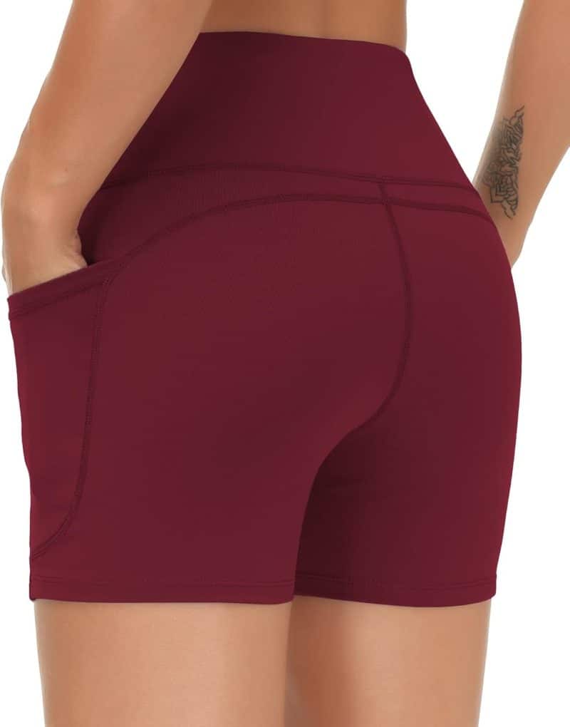 THE GYM PEOPLE Tummy Control Yoga Shorts - Image 149