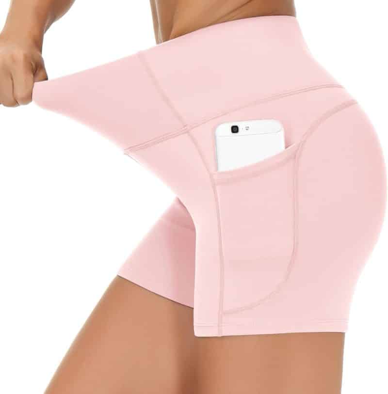 THE GYM PEOPLE Tummy Control Yoga Shorts - Image 154