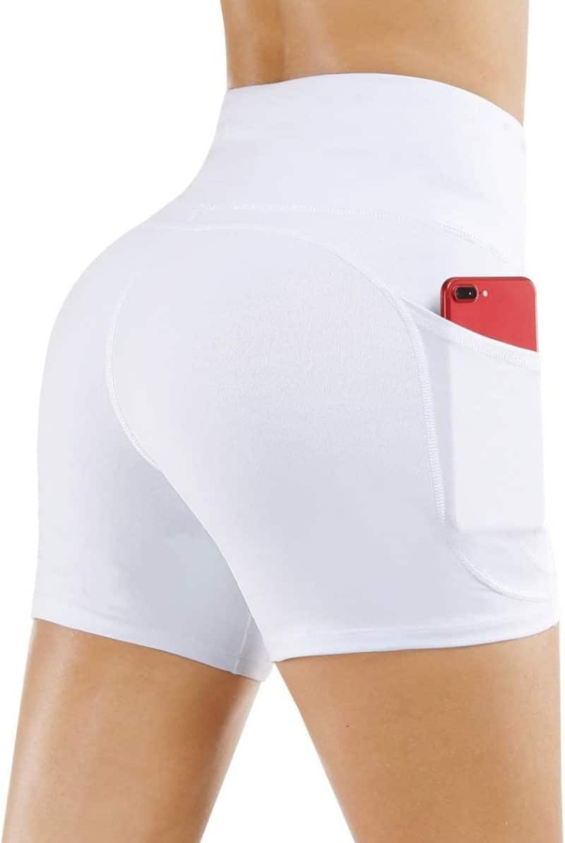THE GYM PEOPLE Tummy Control Yoga Shorts - Image 161