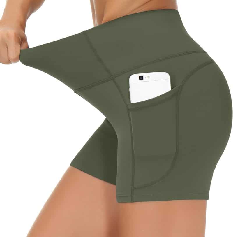 THE GYM PEOPLE Tummy Control Yoga Shorts - Image 167