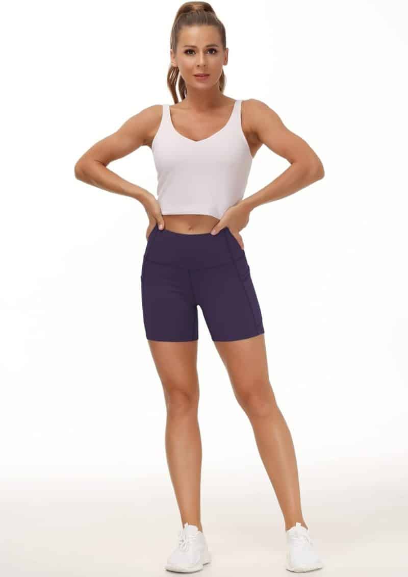 THE GYM PEOPLE Tummy Control Yoga Shorts - Image 183