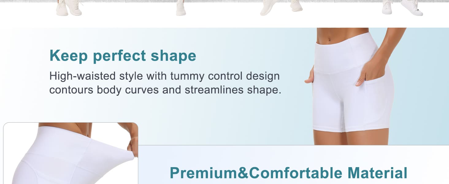 High Waist Yoga Shorts