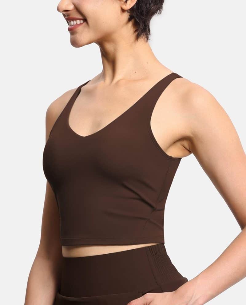 THE GYM PEOPLE Women's Longline Sports Bra - Image 14