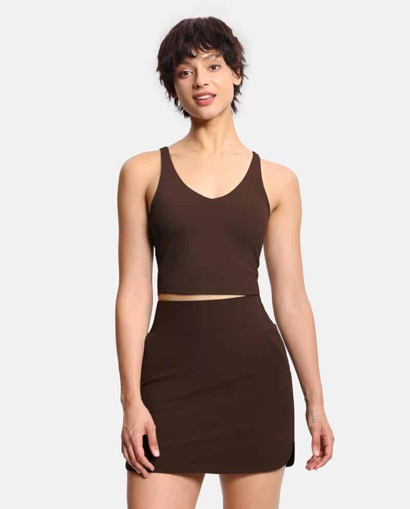 THE GYM PEOPLE Women's Longline Sports Bra - Image 18