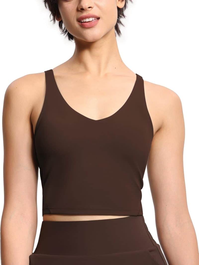 THE GYM PEOPLE Women's Longline Sports Bra - Image 19