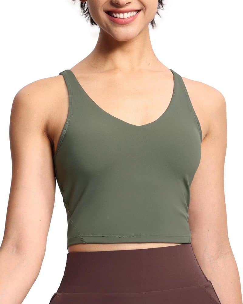 THE GYM PEOPLE Women's Longline Sports Bra - Image 32