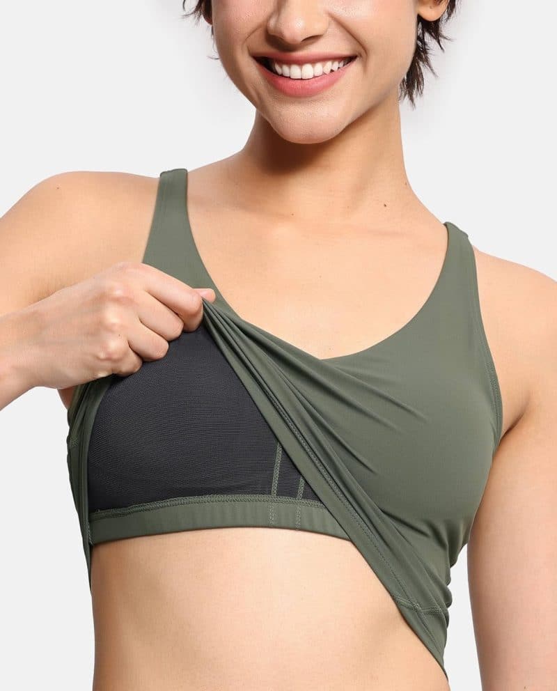 THE GYM PEOPLE Women's Longline Sports Bra - Image 36