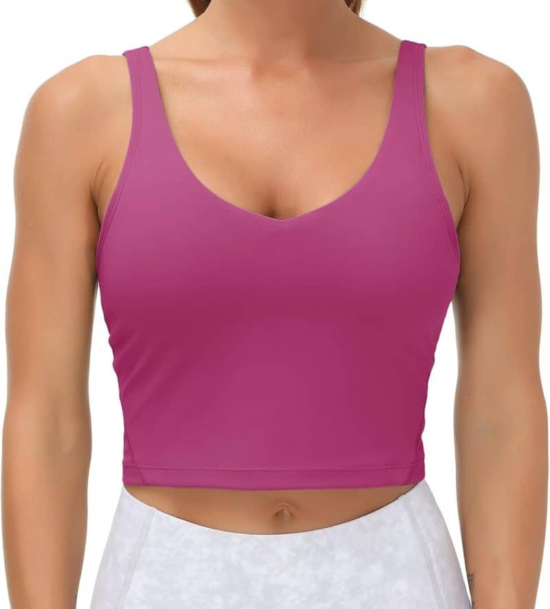THE GYM PEOPLE Women's Longline Sports Bra - Image 40