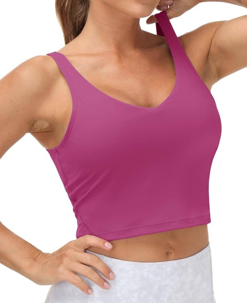 THE GYM PEOPLE Women's Longline Sports Bra - Image 47