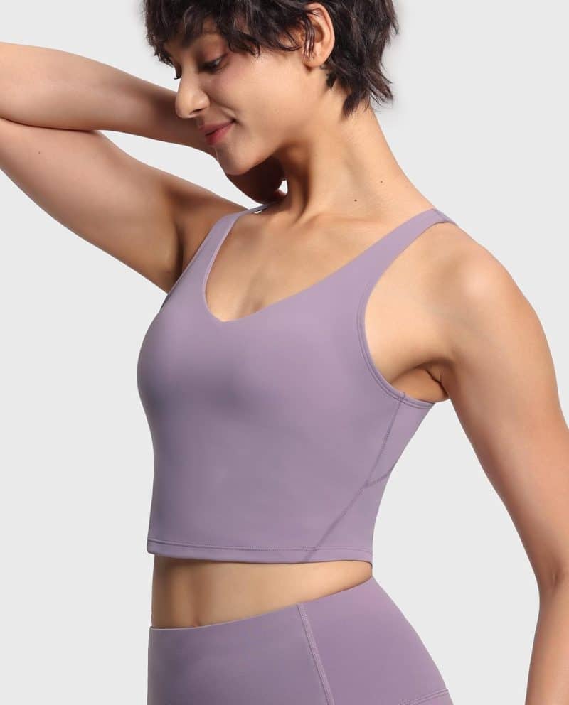 THE GYM PEOPLE Women's Longline Sports Bra - Image 73