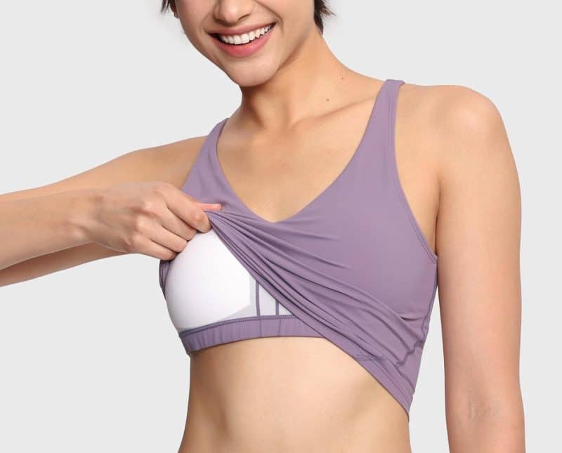 THE GYM PEOPLE Women's Longline Sports Bra - Image 75
