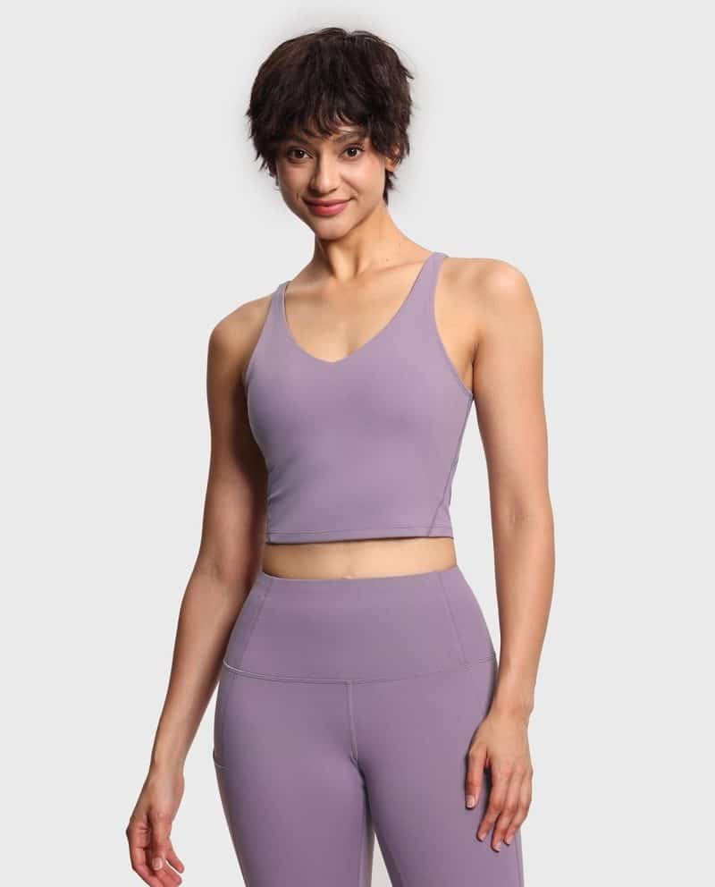 THE GYM PEOPLE Women's Longline Sports Bra - Image 76
