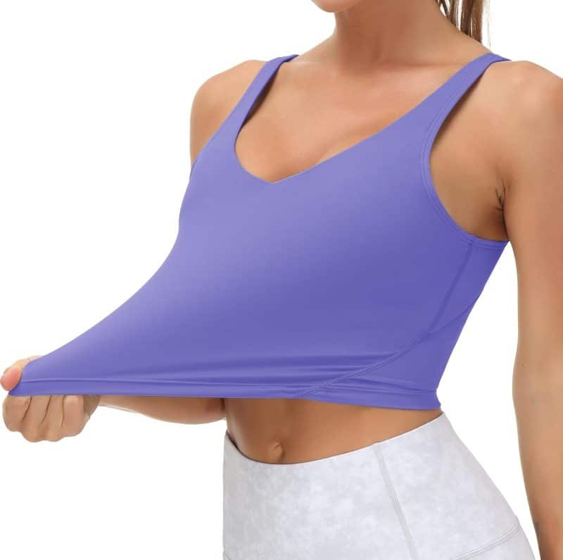 THE GYM PEOPLE Women's Longline Sports Bra - Image 81