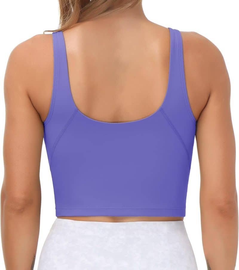 THE GYM PEOPLE Women's Longline Sports Bra - Image 82