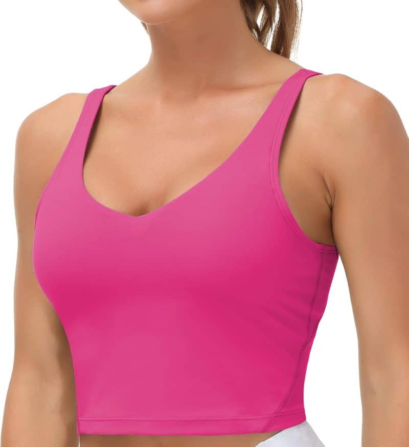 THE GYM PEOPLE Women's Longline Sports Bra - Image 97