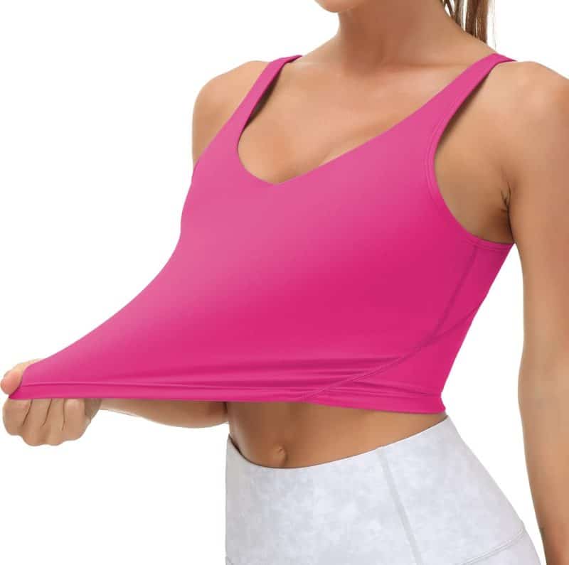 THE GYM PEOPLE Women's Longline Sports Bra - Image 99
