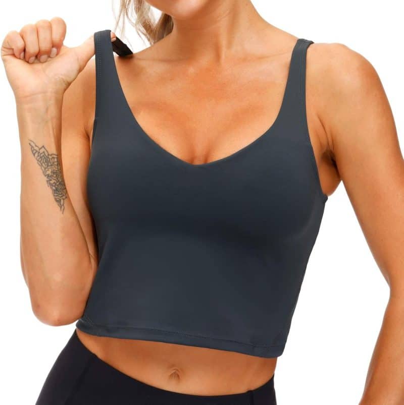 THE GYM PEOPLE Women's Longline Sports Bra - Image 110