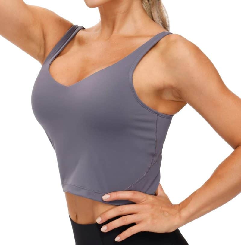 THE GYM PEOPLE Women's Longline Sports Bra - Image 122