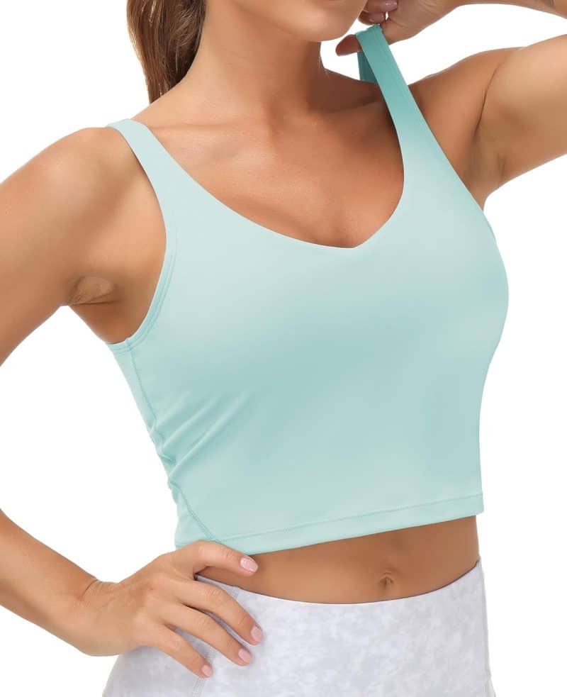 THE GYM PEOPLE Women's Longline Sports Bra - Image 128