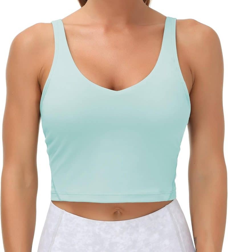 THE GYM PEOPLE Women's Longline Sports Bra - Image 130
