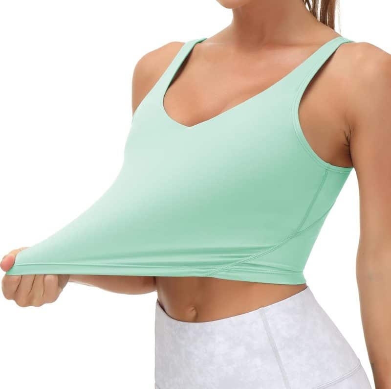 THE GYM PEOPLE Women's Longline Sports Bra - Image 135