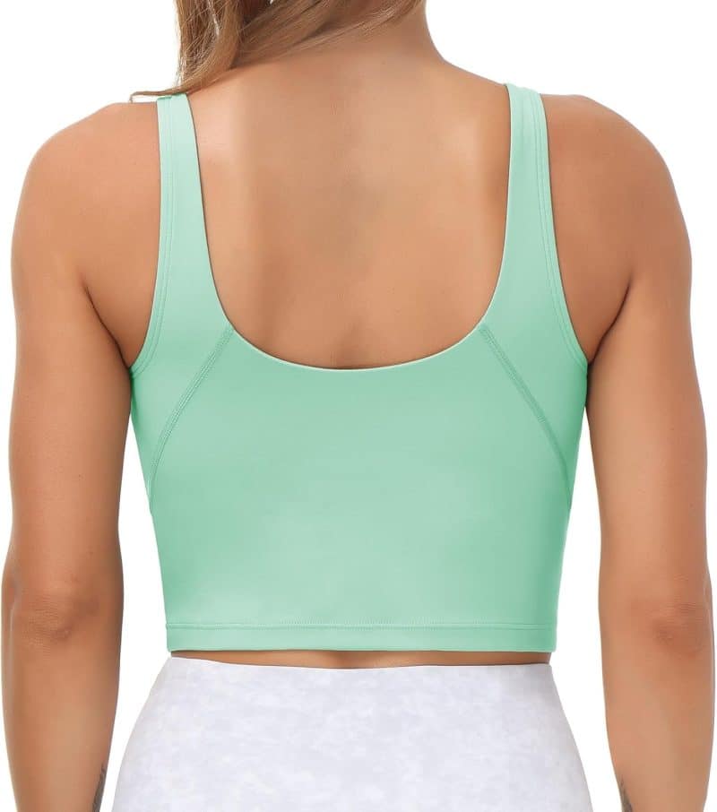 THE GYM PEOPLE Women's Longline Sports Bra - Image 136