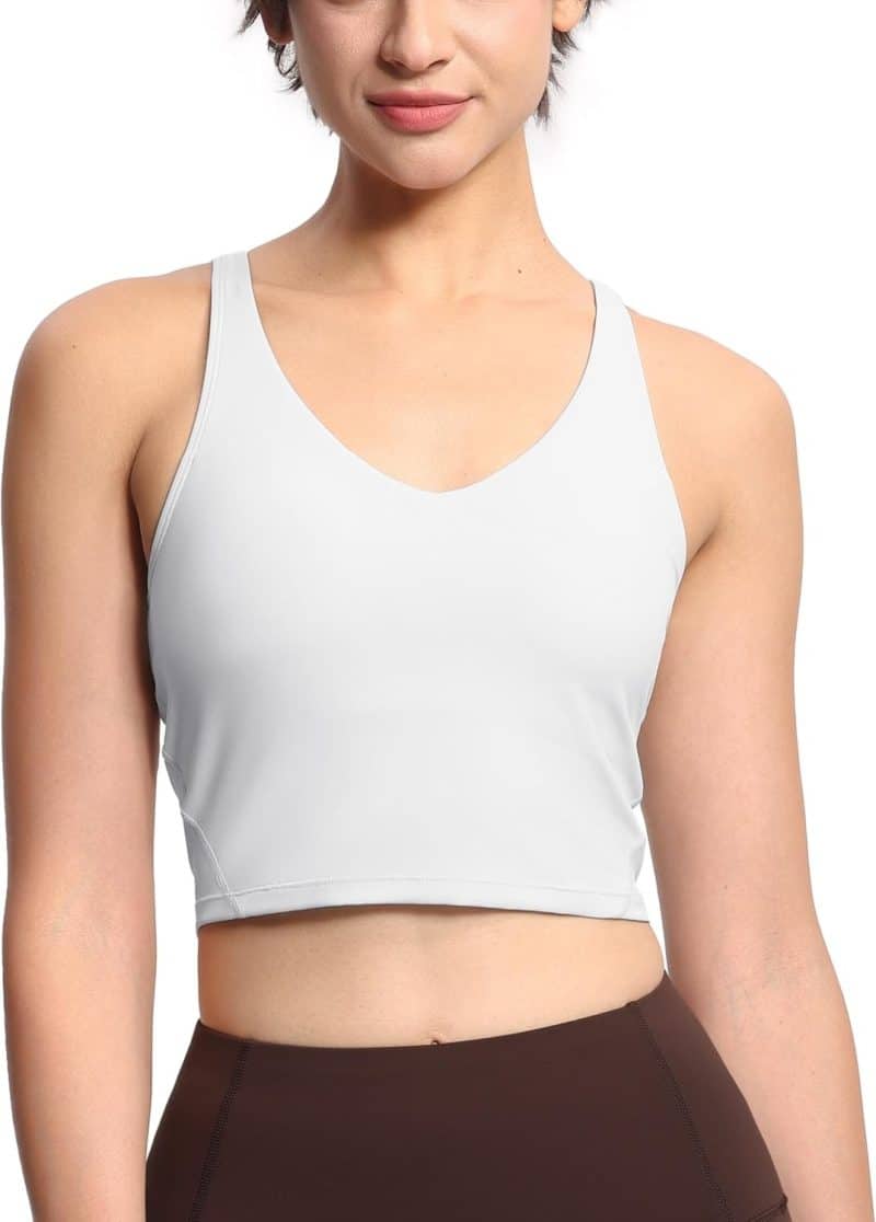 THE GYM PEOPLE Women's Longline Sports Bra - Image 139