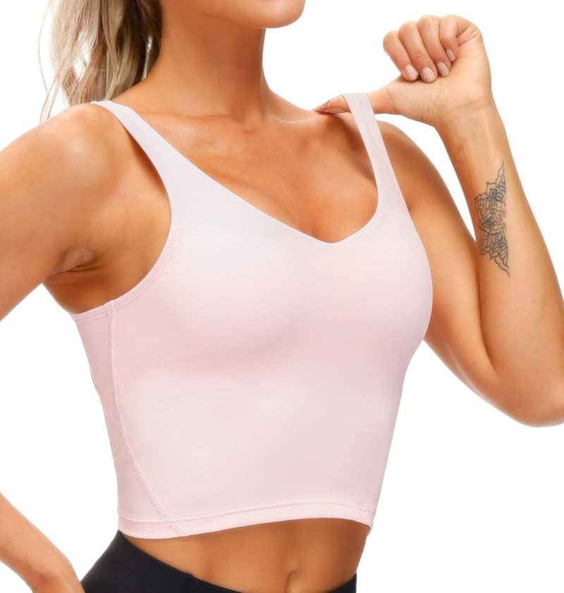 THE GYM PEOPLE Women's Longline Sports Bra - Image 153