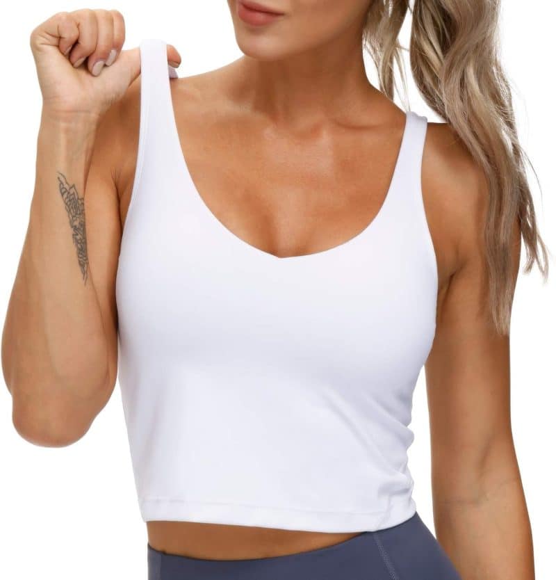 THE GYM PEOPLE Women's Longline Sports Bra - Image 160