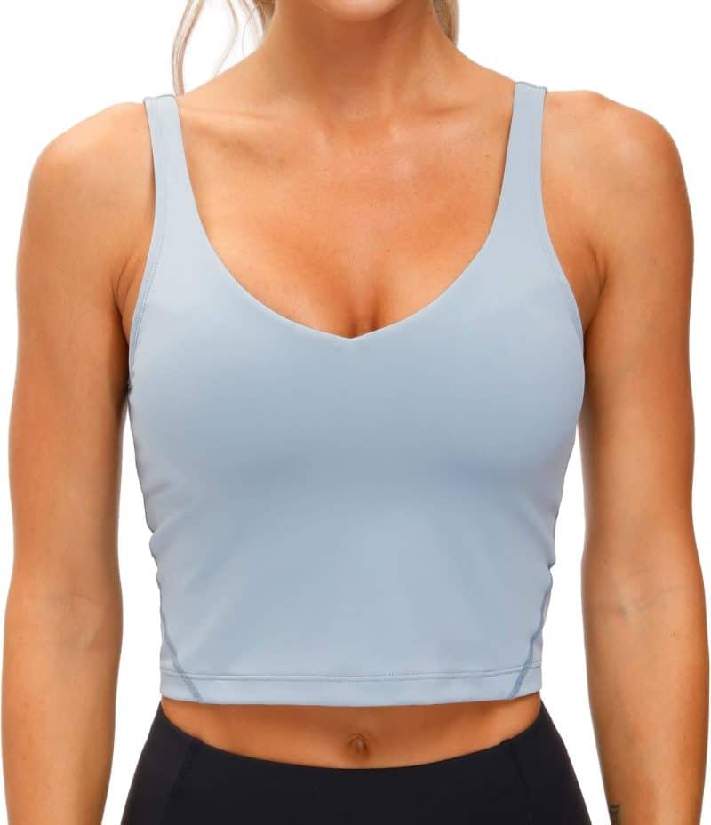 THE GYM PEOPLE Women's Longline Sports Bra - Image 170