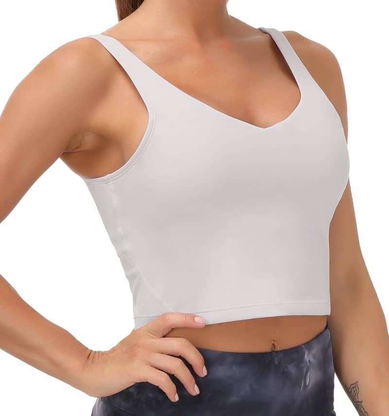 THE GYM PEOPLE Women's Longline Sports Bra - Image 176