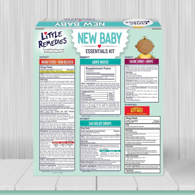 Little Remedies New Baby Essentials Kit - Image 8