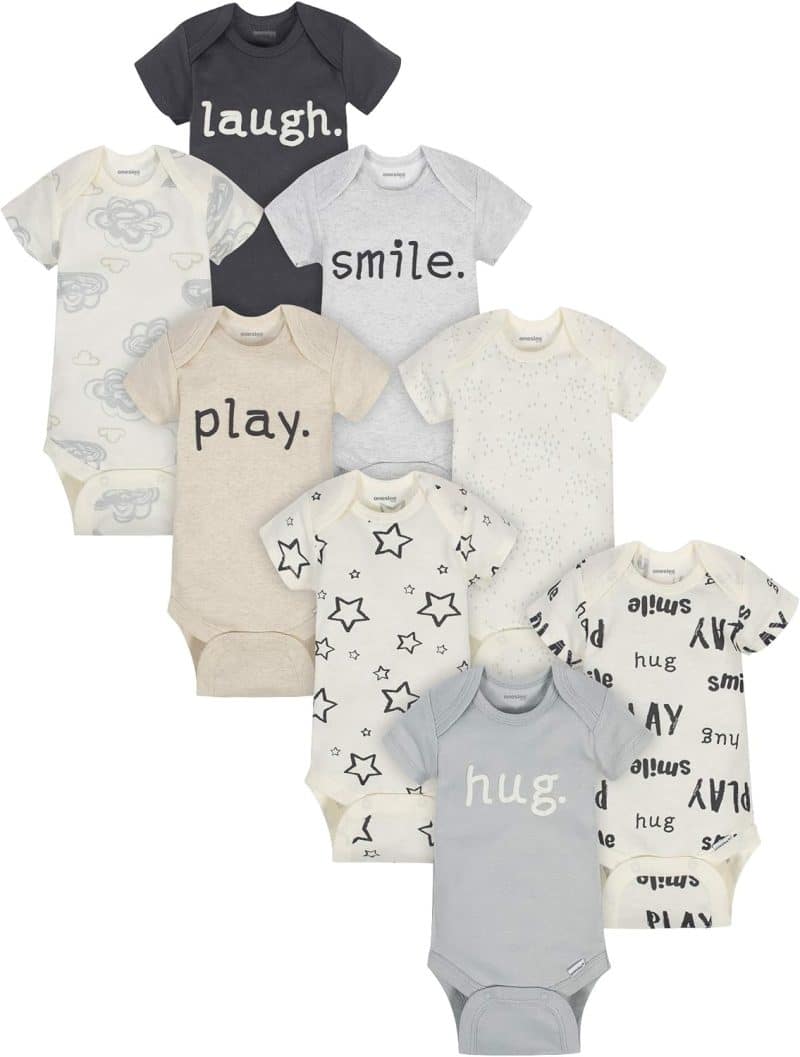 Onesies Brand unisex-baby Short Sleeve Mix & Match Bodysuits - Image 34