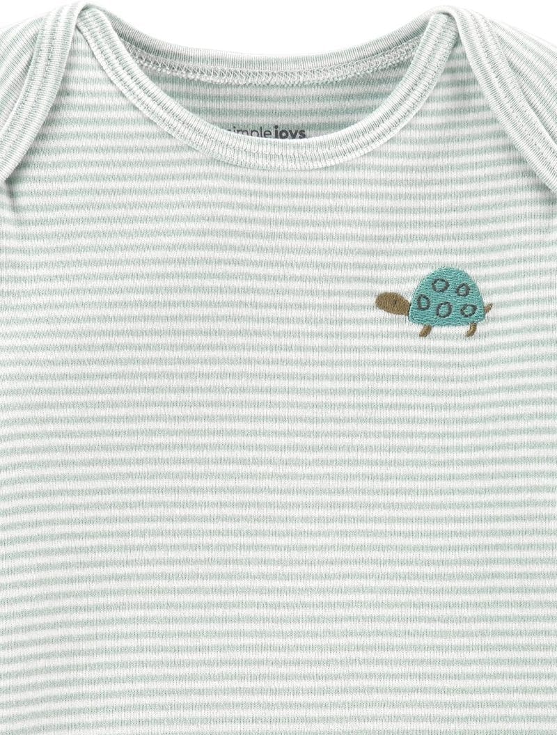 Simple Joys by Carter's unisex-baby Bodysuits (Short and Long Sleeve) and Pants Set (6-piece) - Image 13