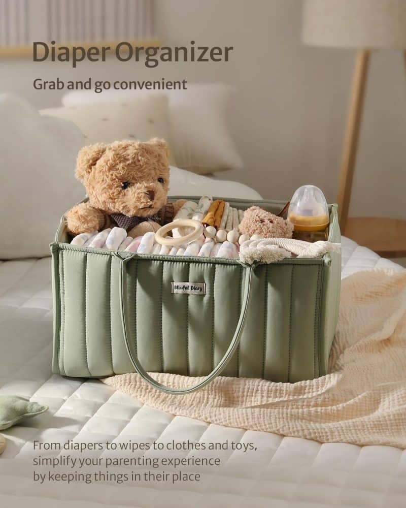 Blissful Diary Diaper Caddy Organizer - Image 4