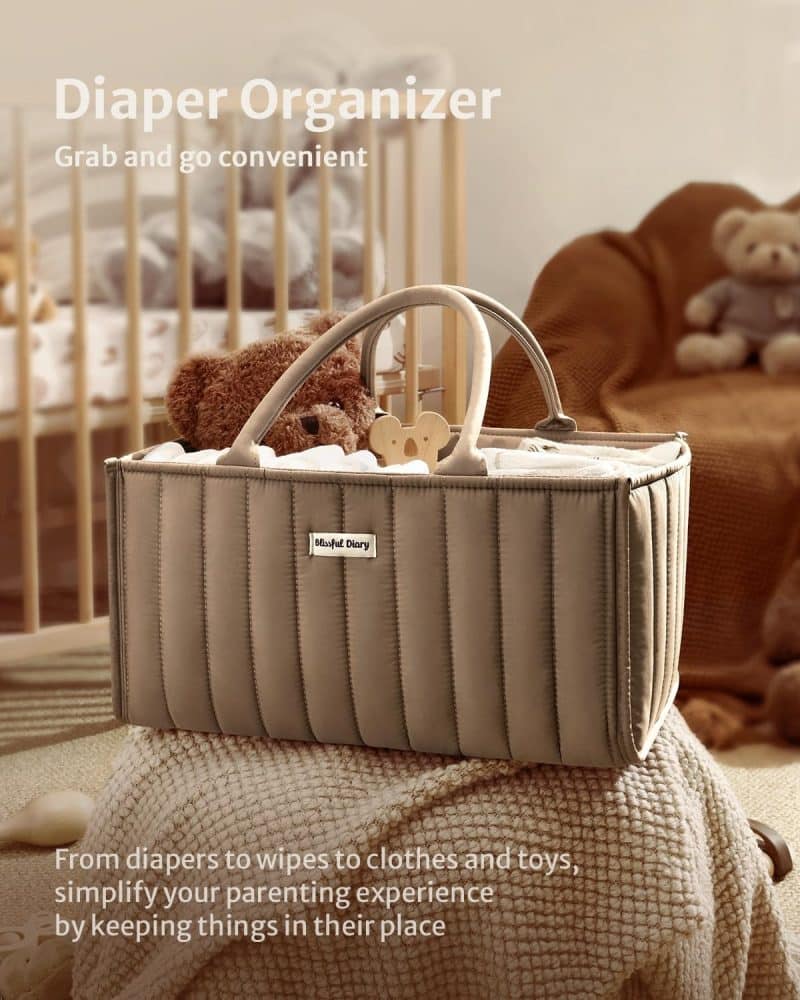 Blissful Diary Diaper Caddy Organizer - Image 11