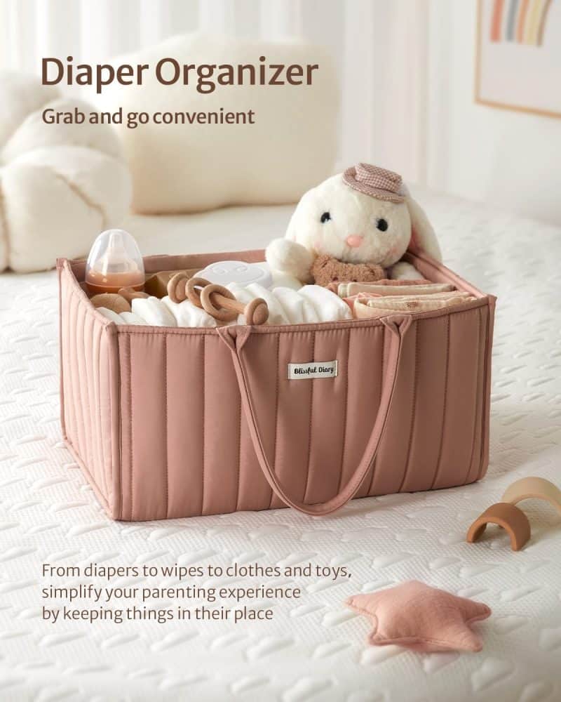Blissful Diary Diaper Caddy Organizer - Image 19