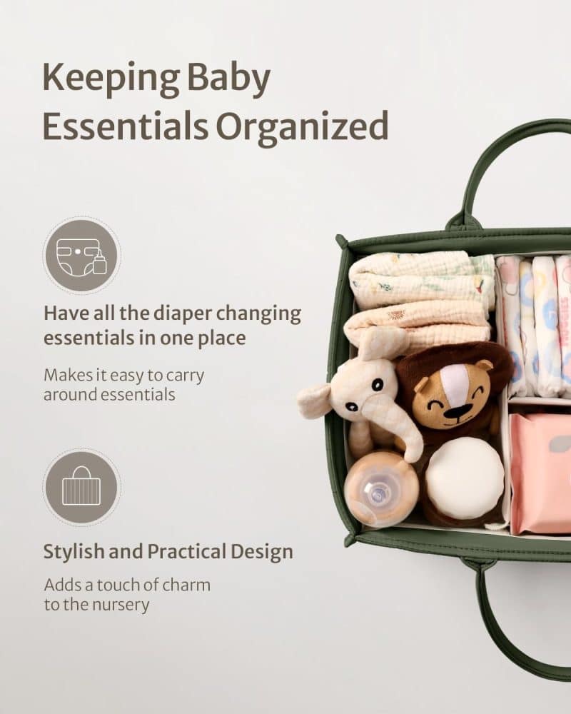 Blissful Diary Diaper Caddy Organizer - Image 32