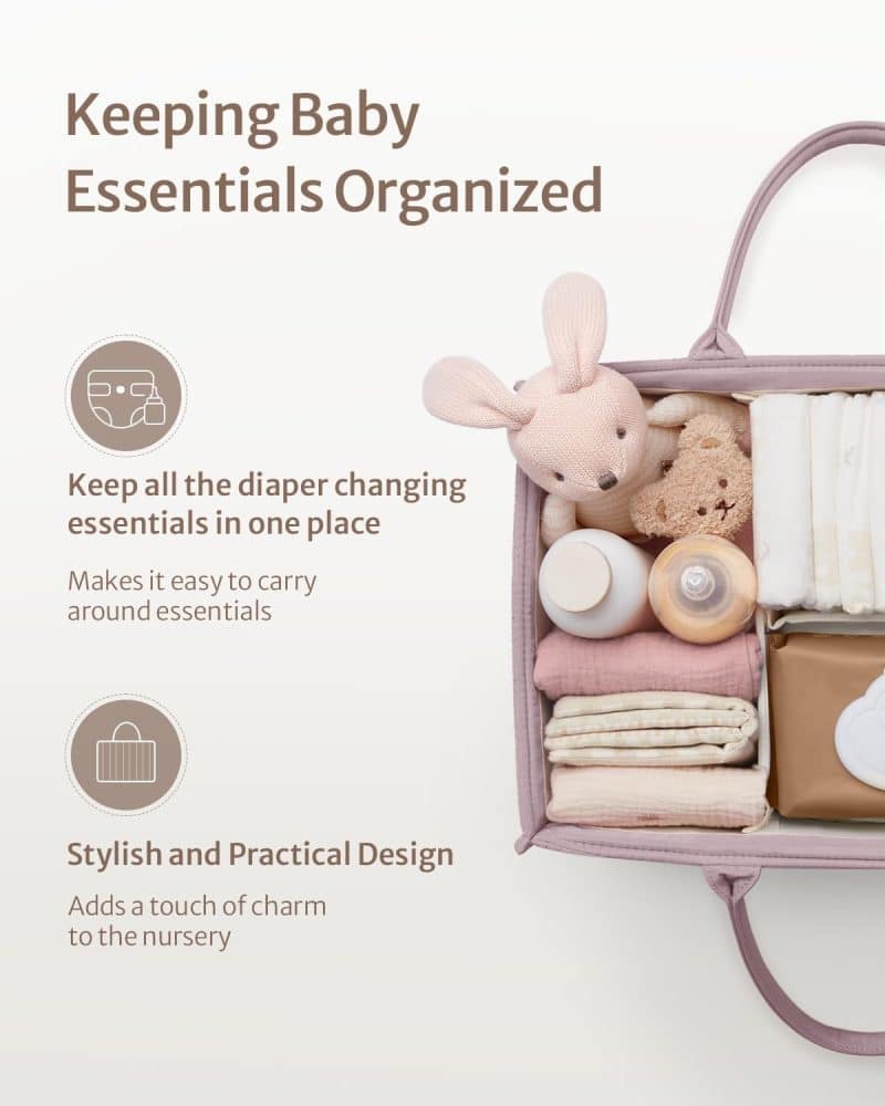 Blissful Diary Diaper Caddy Organizer - Image 40